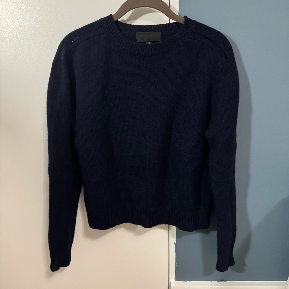 Nili Lotan Sirena Sweater, Navy, S